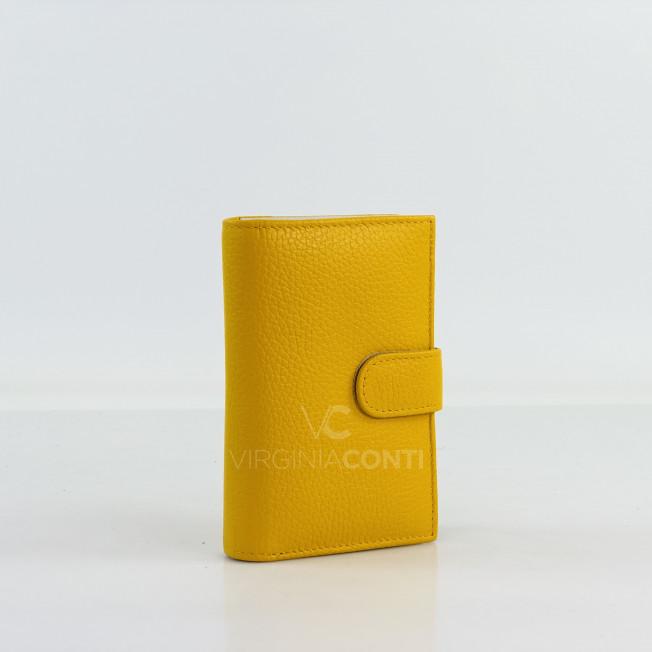 Кошелек - картхолдер Virginia Conti желтый