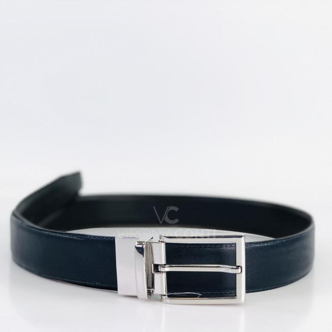 Ремень двусторонний Virginia Conti синий