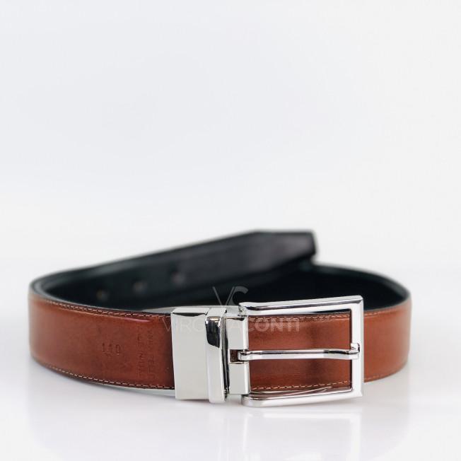 Ремень двусторонний Virginia Conti рыжий