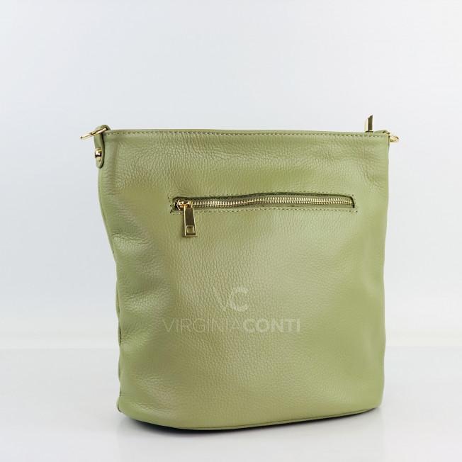 Сумка через плече (крос-боді) Virginia Conti кольору світлий хакі