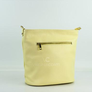 Сумка через плечо (кросс-боди) Virginia Conti светло-жёлтая