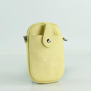 Сумка через плечо (кросс-боди) Virginia Conti светло-жёлтая
