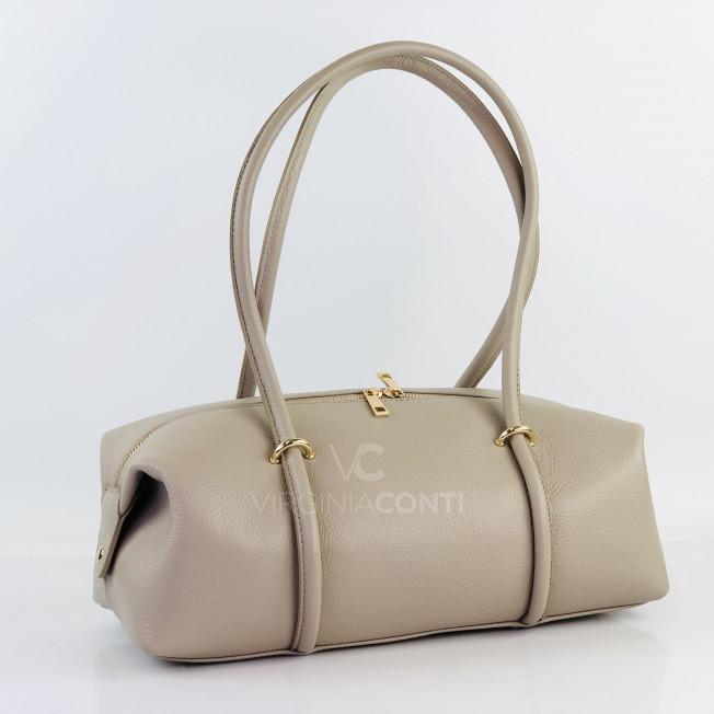 Сумка на плече Virginia Conti кольору капучіно