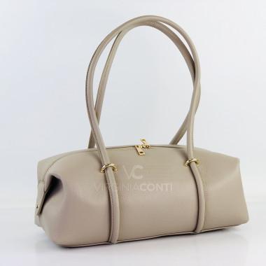 Сумка на плече Virginia Conti кольору капучіно