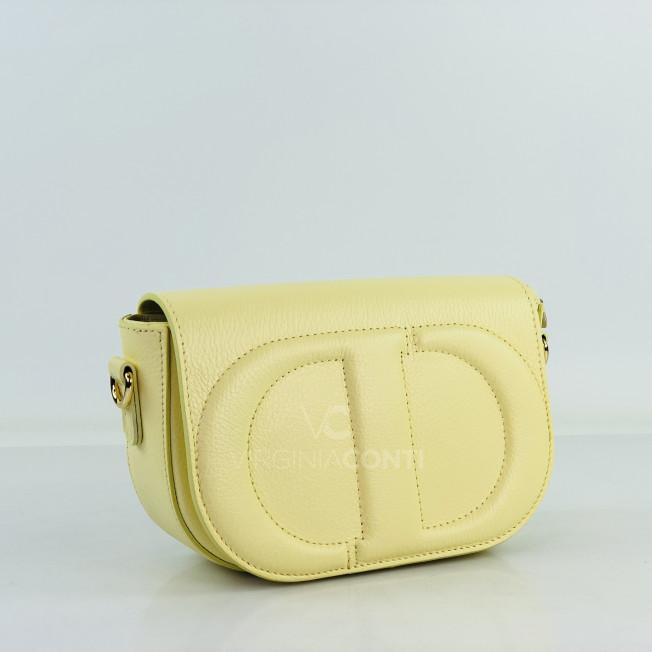 Сумка через плече (крос-боді) Virginia Conti світло-жовта