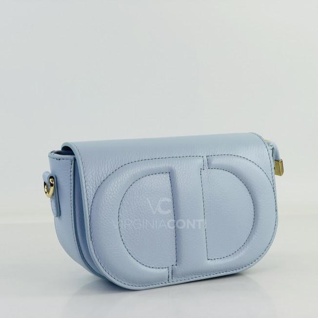Сумка через плечо (кросс-боди) Virginia Conti голубая
