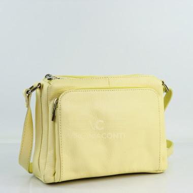 Сумка через плече (крос-боді) Virginia Conti світло-жовта