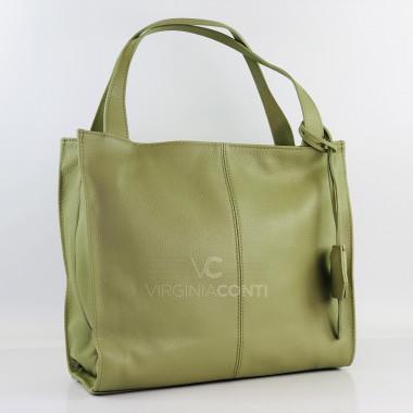 Шоппер Virginia Conti кольору світлий хакі