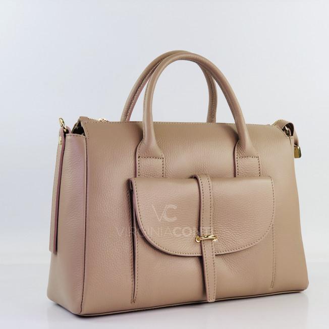 Сумка Virginia Conti кольору пудри