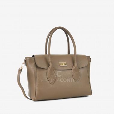 Сумка Virginia Conti кольору темний тауп
