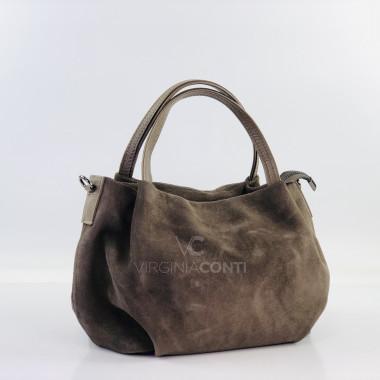 Сумка Virginia Conti кольору темний тауп