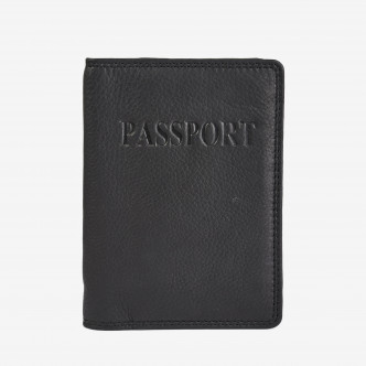 Обкладинка для паспорта Hill Burry чорна