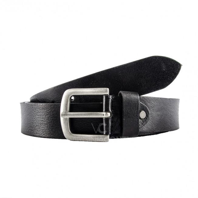 Ремінь 40 мм Hill Burry чорний (80-130 см)