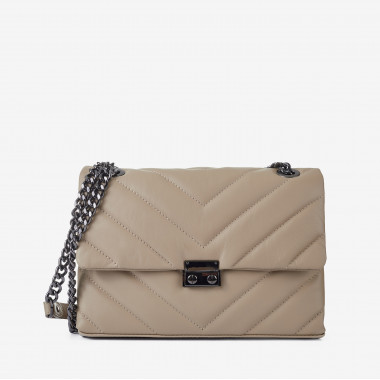 Сумка через плечо (кросс-боди) Virginia Conti цвета светлый тауп