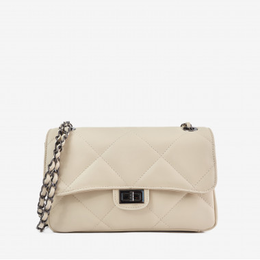 Сумка через плече (крос-боді) Virginia Conti бежева