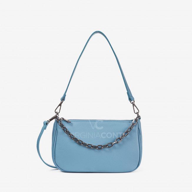 Сумка через плече (крос-боді) Virginia Conti лазурна