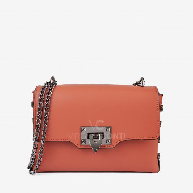 Сумка через плече (крос-боді) Virginia Conti терракотового кольору