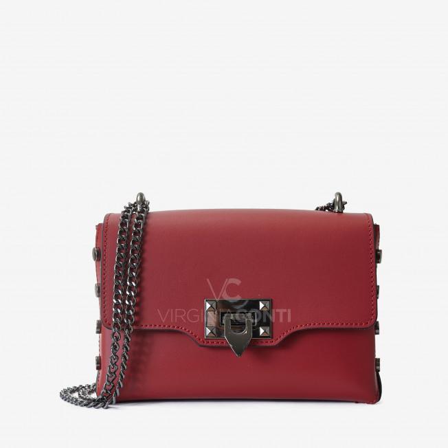Сумка через плече (крос-боді) Virginia Conti темно-червона