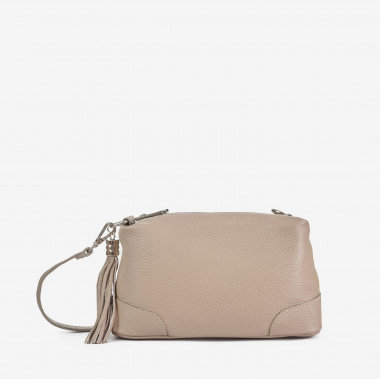 Сумка через плече (крос-боді) Virginia Conti кольору світлий тауп