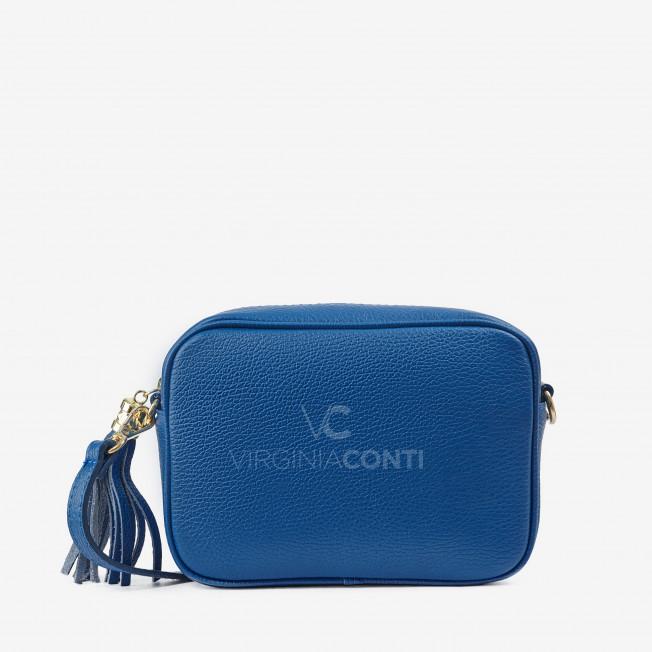 Сумка через плече (крос-боді) Virginia Conti темно-синя