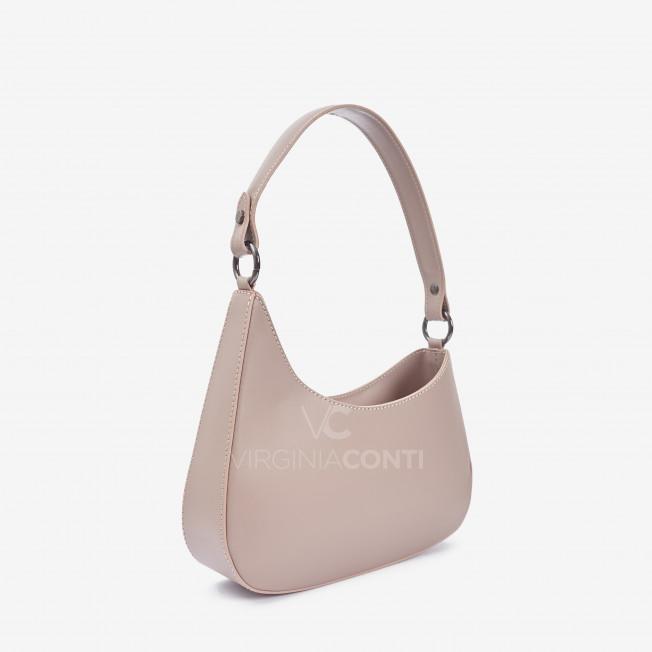 Сумка-багет Virginia Conti кольору пудри