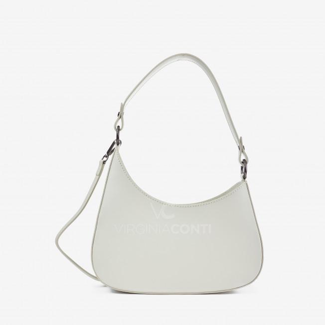 Сумка-багет Virginia Conti кремова