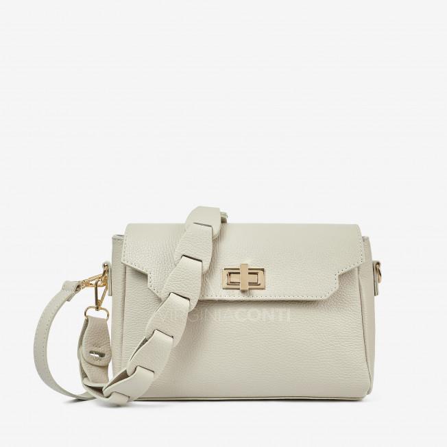 Сумка через плече (крос-боді) Virginia Conti бежева