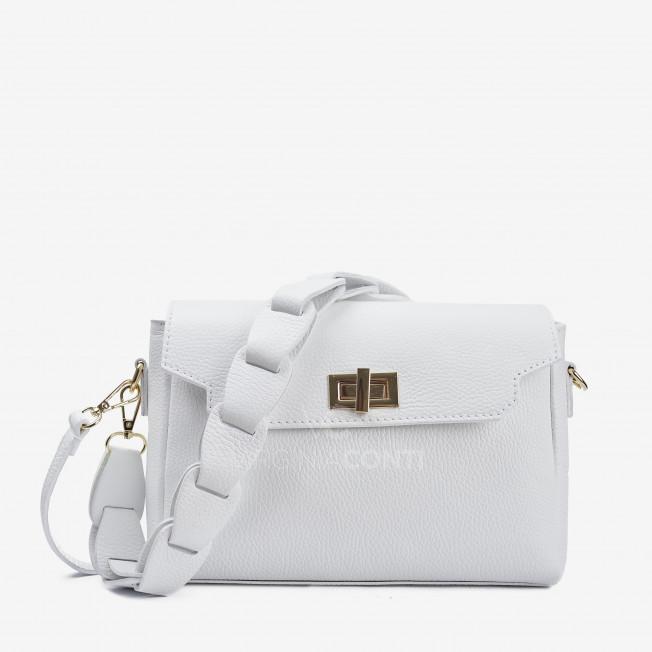 Сумка через плече (крос-боді) Virginia Conti біла