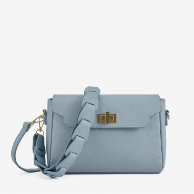 Сумка через плече (крос-боді) Virginia Conti блакитна