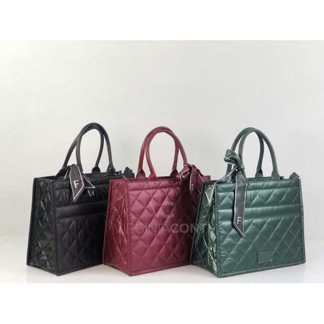 Сумка Virginia Conti винного кольору