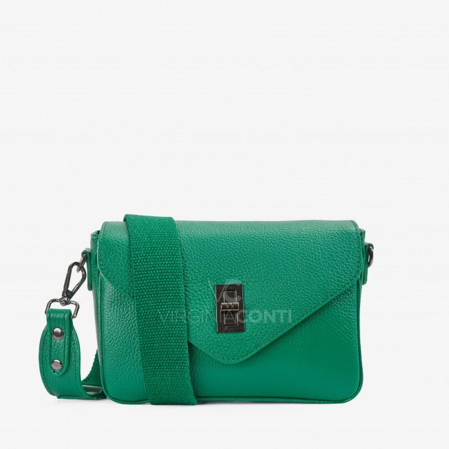 Сумка через плечо (кросс-боди) Virginia Conti зеленая