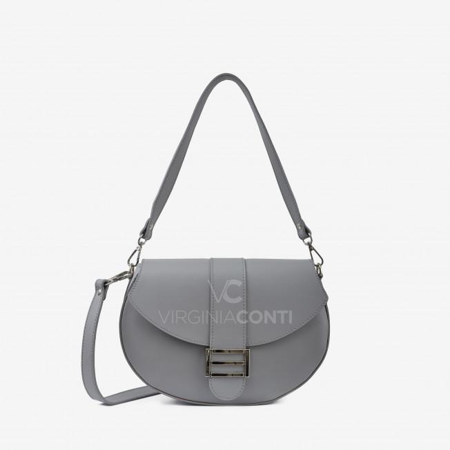 Сумка через плече (крос-боді) Virginia Conti сіра