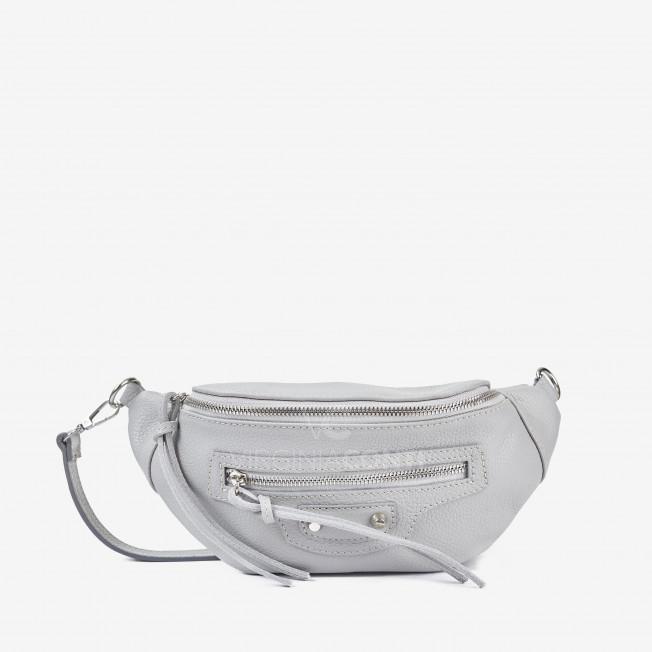 Поясна сумка (Сумка-банан) Virginia Conti світло-сіра