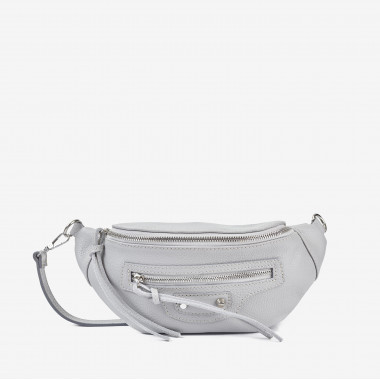 Поясна сумка (Сумка-банан) Virginia Conti світло-сіра