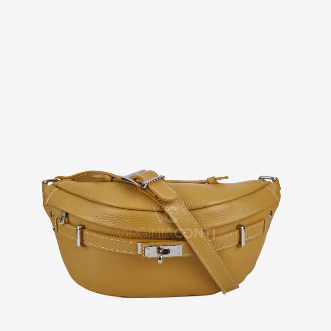 Поясна сумка (Сумка-банан) Virginia Conti гірчична