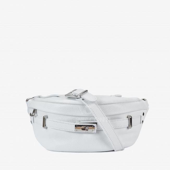 Поясна сумка (Сумка-банан) Virginia Conti біла