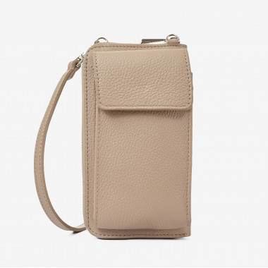 Кошелек с чехлом для телефона Virginia Conti цвета светлый тауп