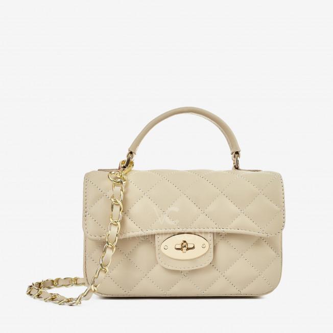 Сумка через плечо (кросс-боди) Virginia Conti бежевая