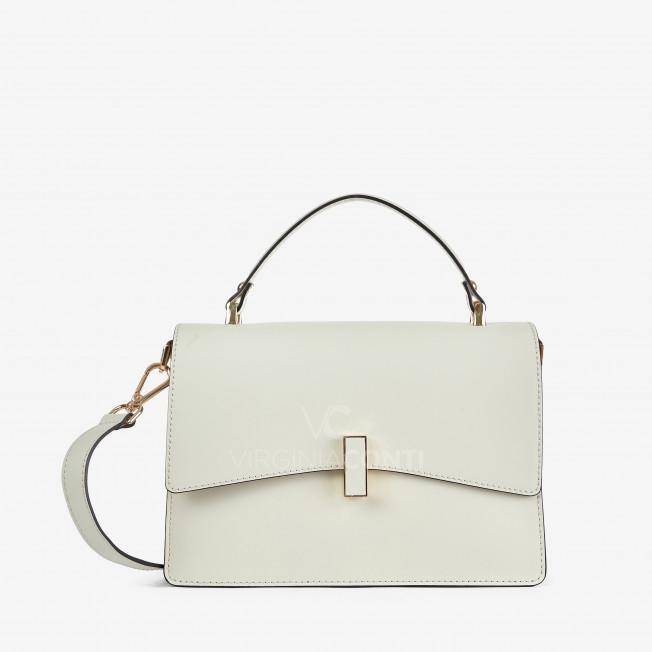 Сумка через плече (крос-боді) Virginia Conti кремова