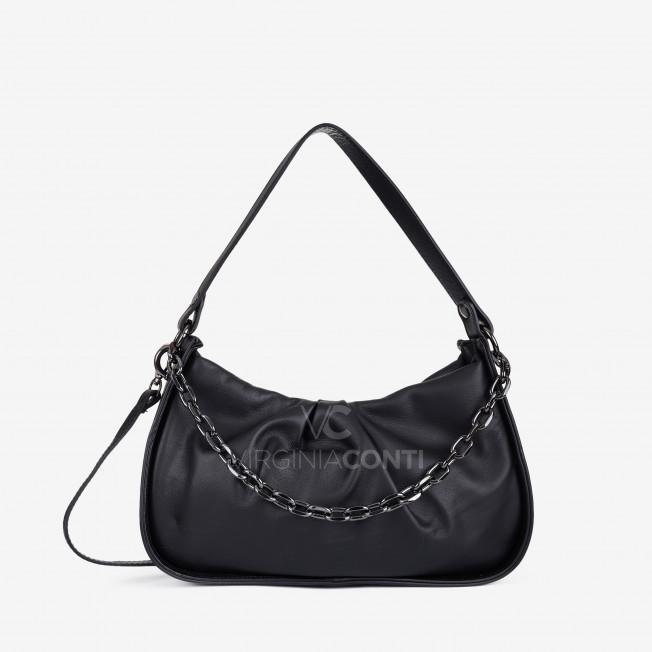 Сумка-багет Virginia Conti чорний