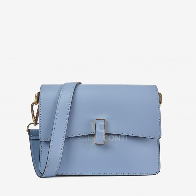 Сумка через плече (крос-боді) Virginia Conti Джинсового кольору