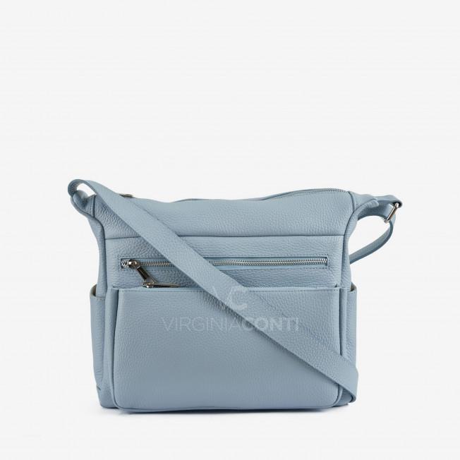 Сумка через плечо (кросс-боди) Virginia Conti голубая