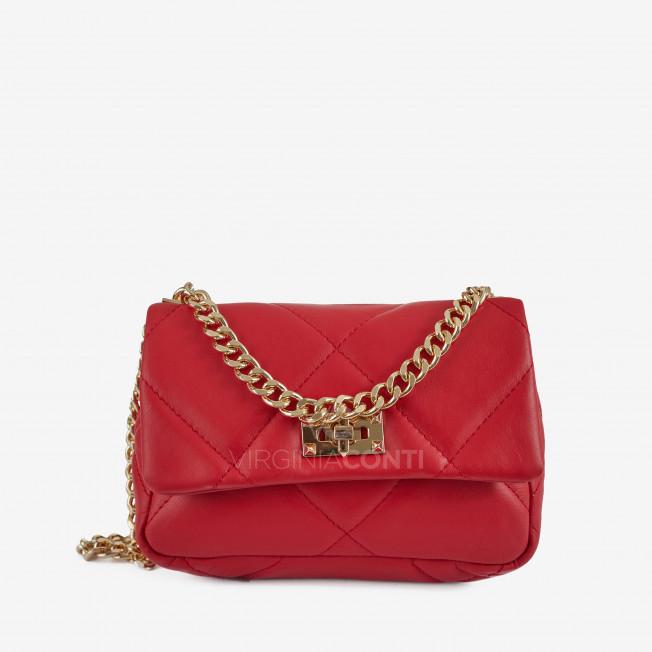 Сумка через плече (крос-боді) Virginia Conti червона