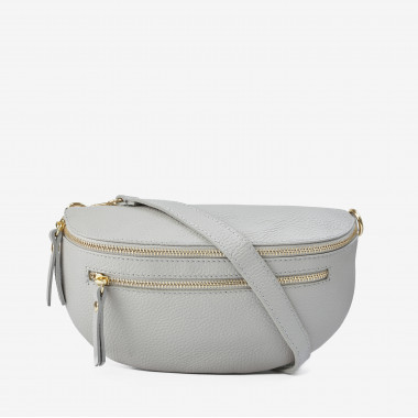 Поясна сумка (Сумка-банан) Virginia Conti світло-сіра