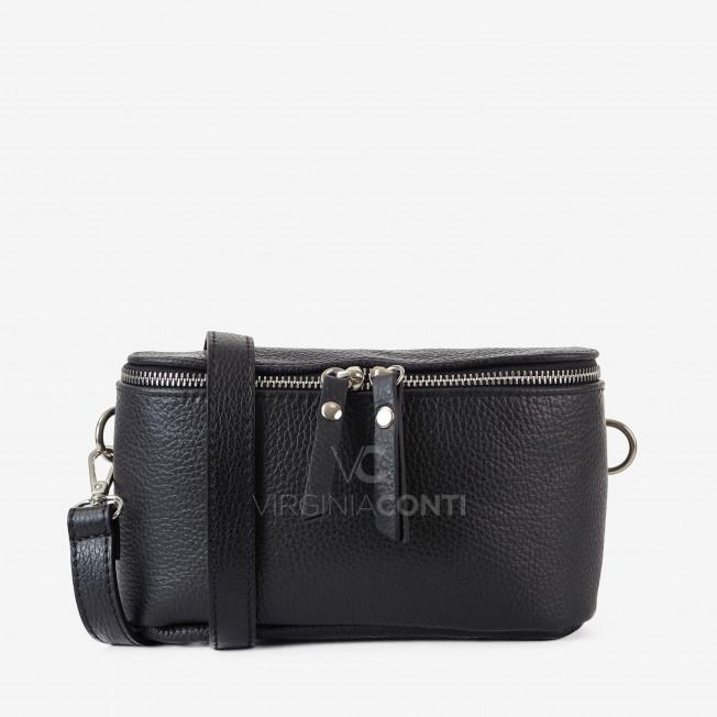 Поясная сумка (Сумка-банан) Virginia Conti черная