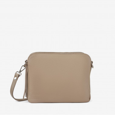 Сумка через плече (крос-боді) Virginia Conti кольору світлий тауп