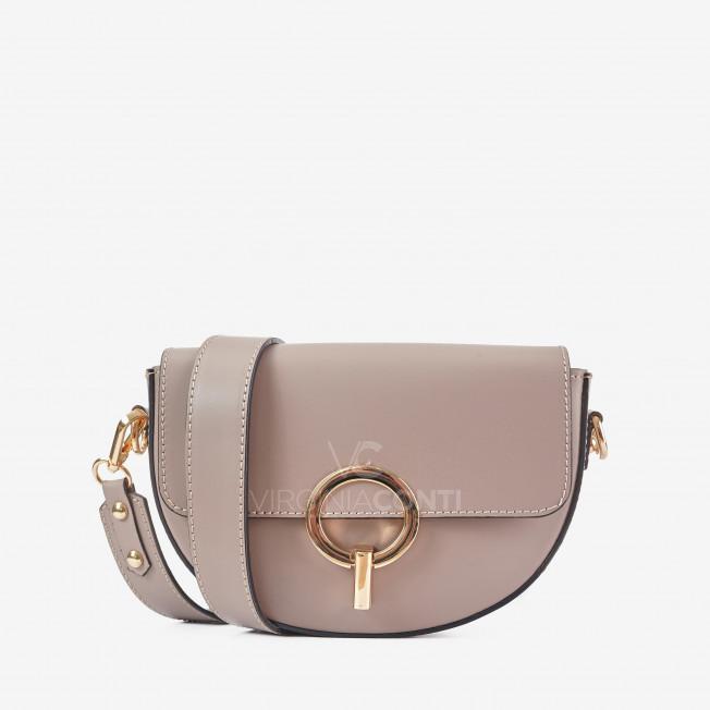 Сумка через плече (крос-боді) Virginia Conti кольору пудри