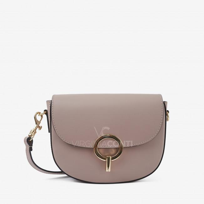 Сумка через плече (крос-боді) Virginia Conti кольору пудри