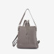 Сумка-рюкзак Virginia Conti кольору сірий камінь фото 1