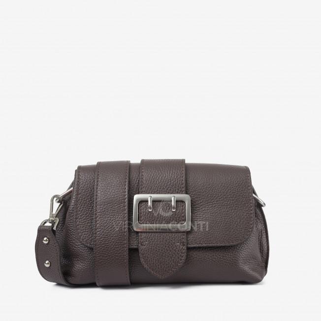 Сумка через плече (крос-боді) Virginia Conti кольору шоколад